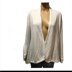 Repeat Sweater Cardigan White Size Small